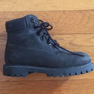 TODDLER TIMBERLAND® CLASSIC 6-INCH BOOTS Black Nubuck